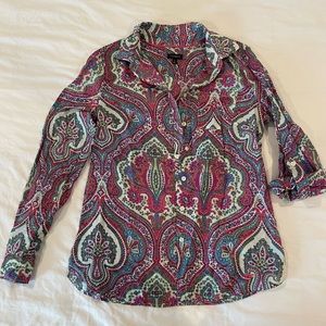 Long sleeve , button up shirt